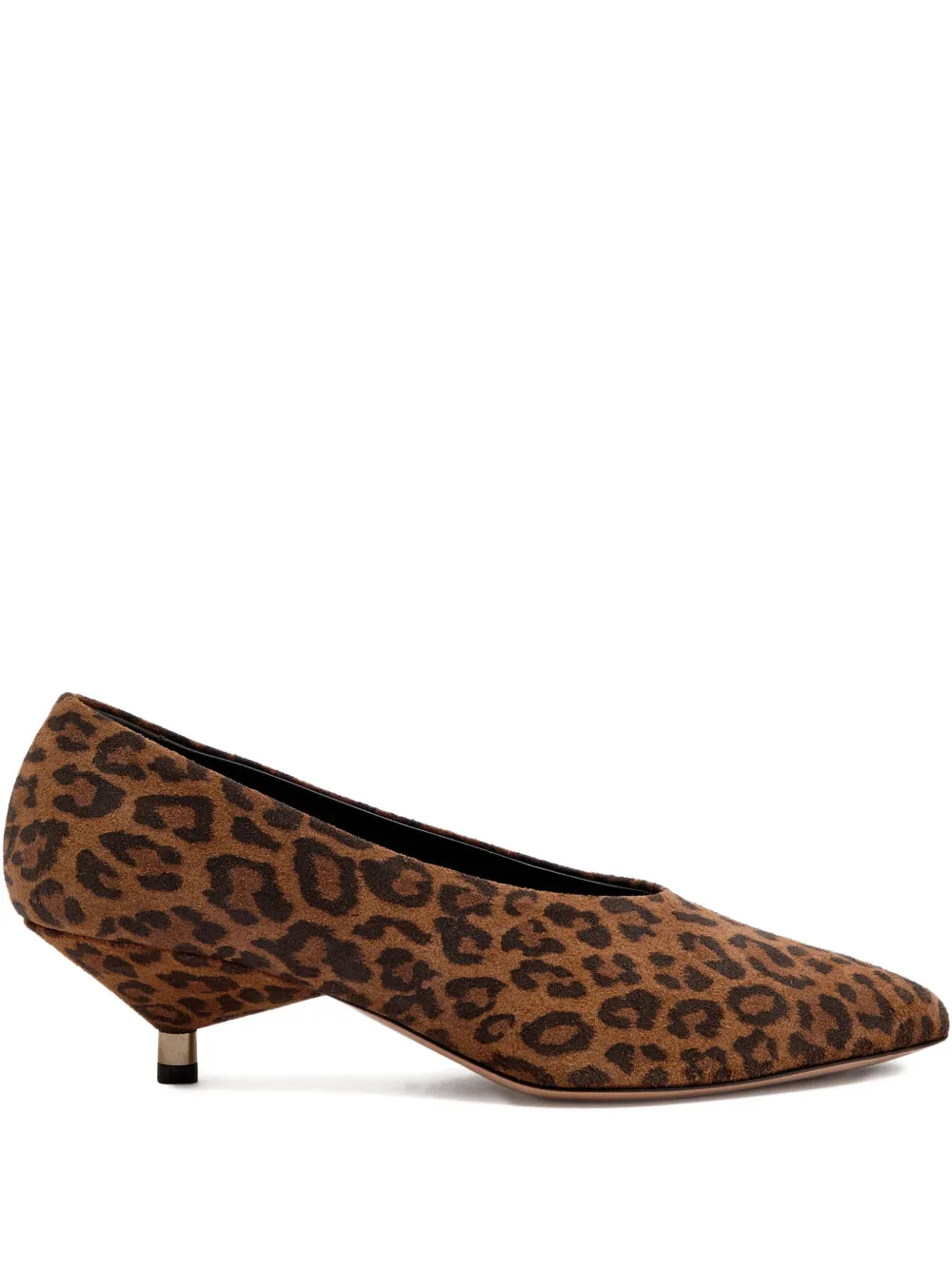 MARANT ÉTOILE  Ebisa leopard-print suede pumps | Brown | Image 1