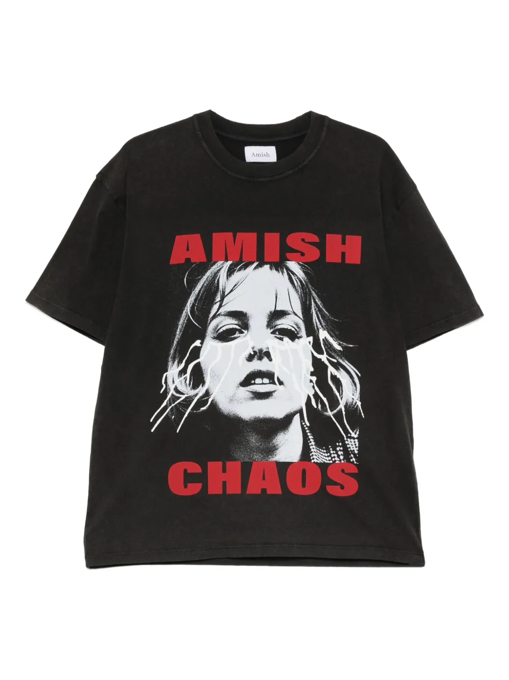 AMISH playera Caos | gris | Image 1
