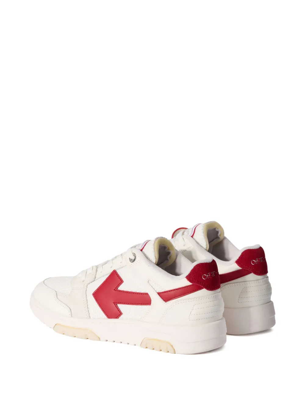 Off-White Out Of Office Slim sneakers met Arrow-patroon Wit