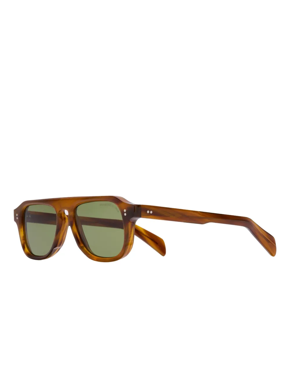 Cutler & Gross Zonnebril met piloten montuur - Bruin