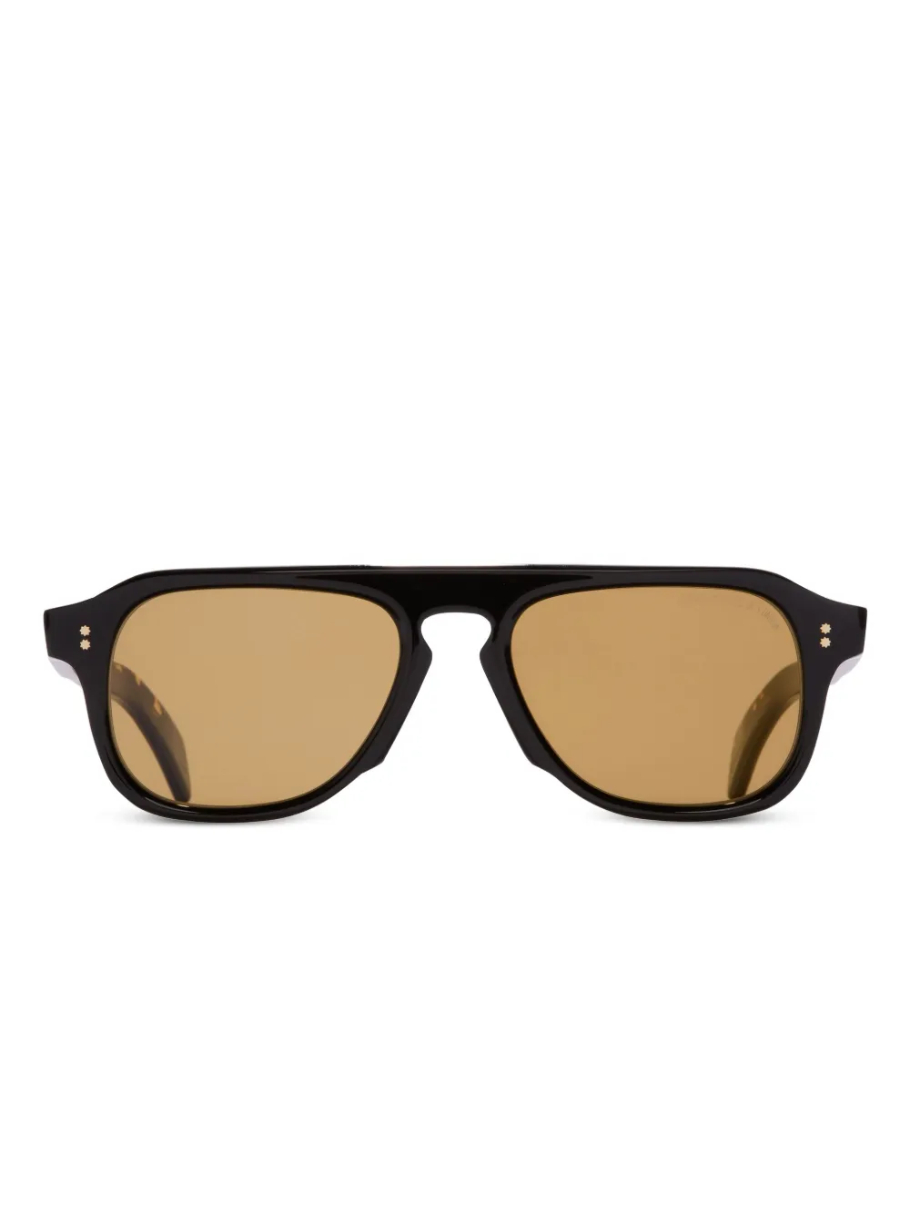 Cutler And Gross Pilot-frame Sunglasses In Black