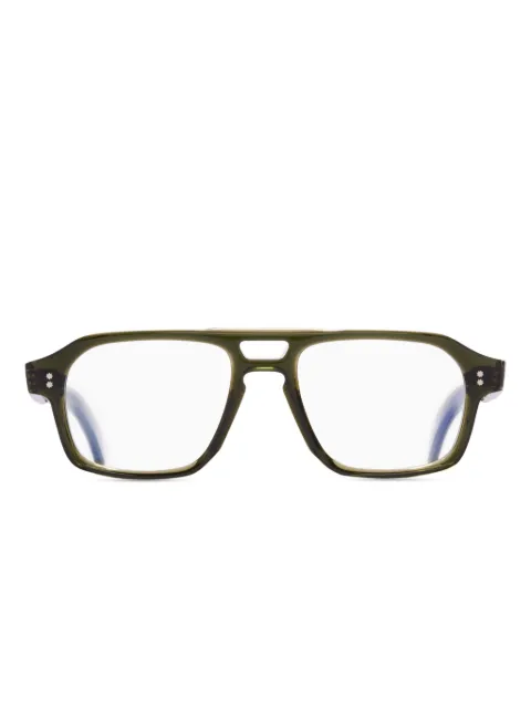 Cutler & Gross lentes con armazón estilo piloto