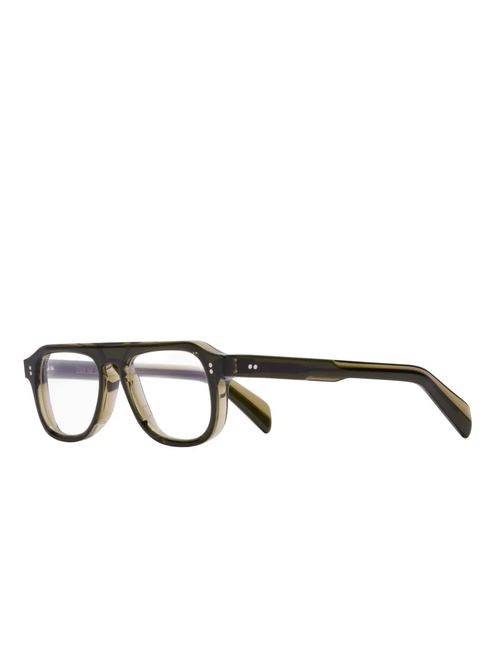 Cutler And Gross Pilot-frame Glasses In Brown