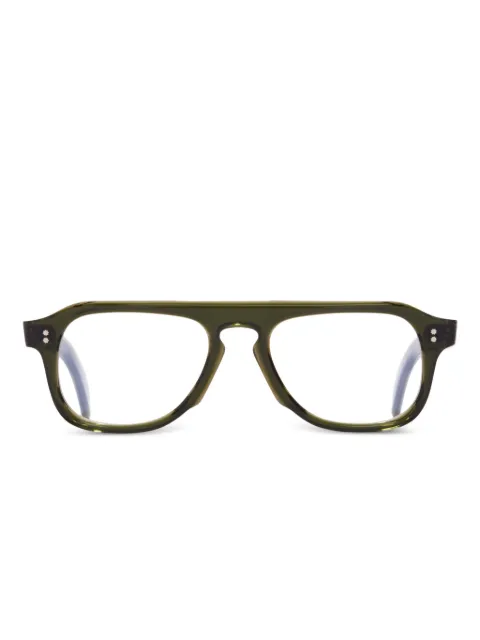 Cutler & Gross lentes con armazón estilo piloto