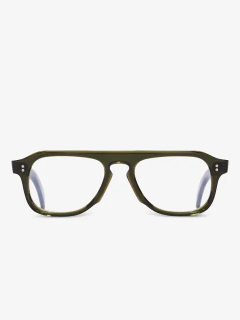 Cutler & Gross lentes con armazón estilo piloto