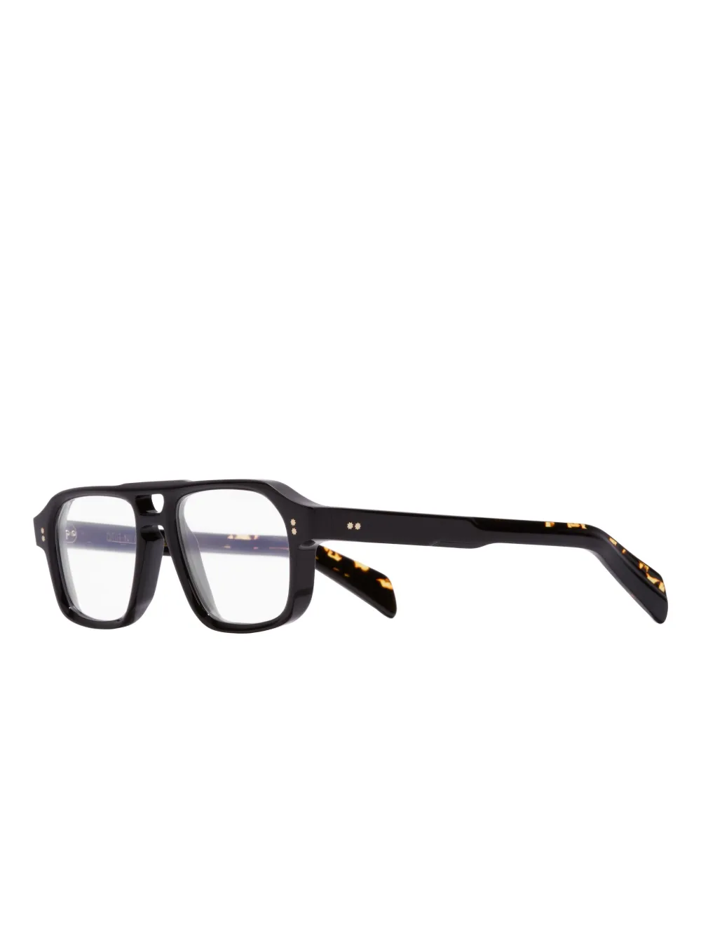Cutler And Gross Geometric-frame Glasses In Black