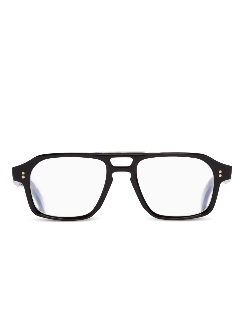 Cutler And Gross Geometric-frame Glasses In Black