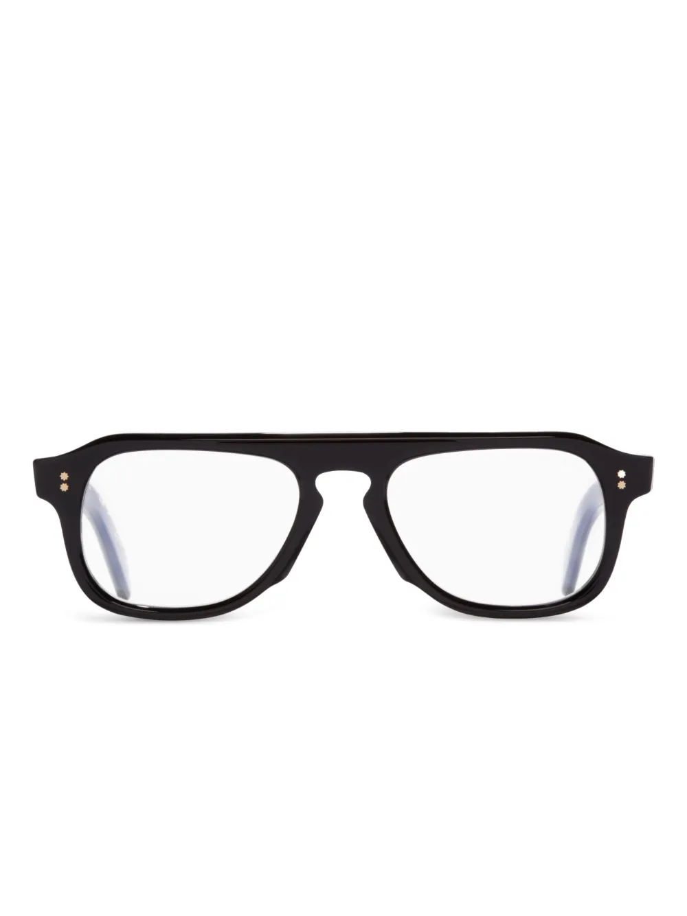 Cutler And Gross Round-frame Glasses In Black
