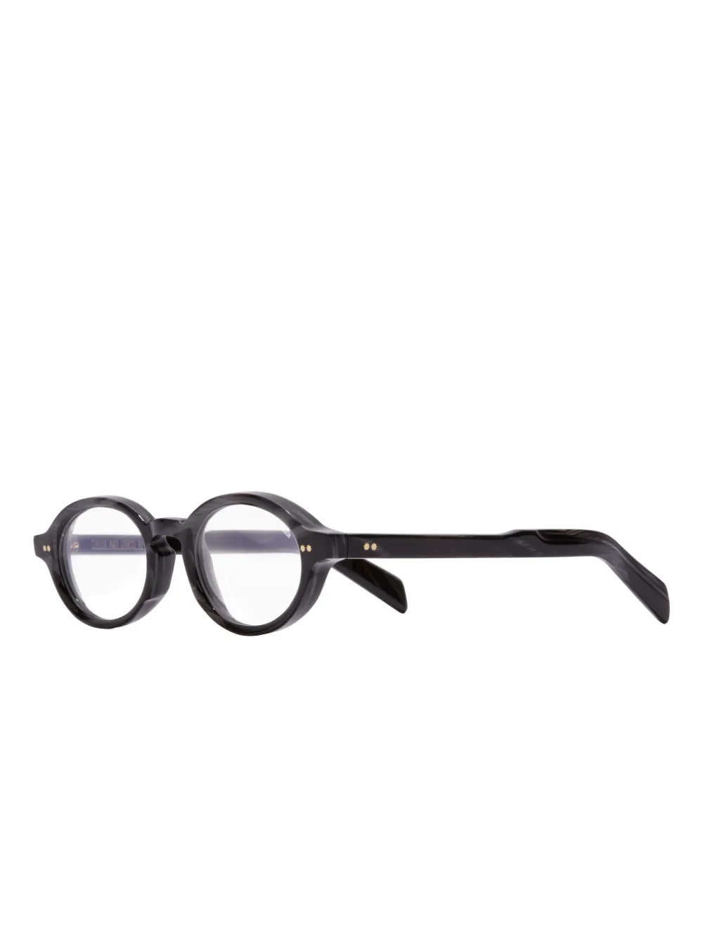 Cutler And Gross Round-frame Glasses In Black