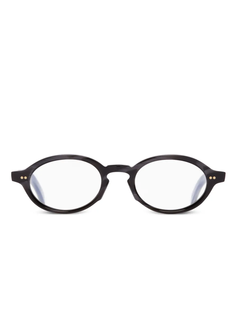 Cutler And Gross Round-frame Glasses In Black