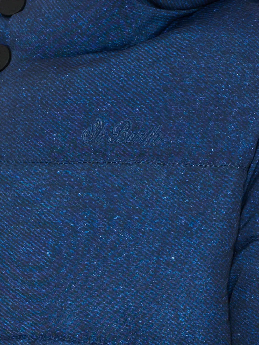 Mc2 Saint Barth Baxter Snoopy-print Padded Jacket In Blue