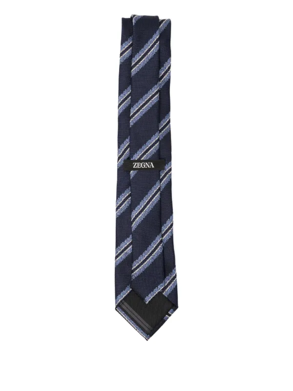 Zegna シルク ネクタイ | ブルー | FARFETCH JP