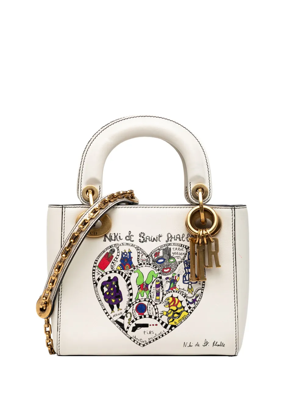 Christian Dior Pre-Owned 2017 Niki de Saint Phalle Mini Calfskin Lady Christian Dior Pre-Owned 2017 Niki de Saint Phalle Mini Calfskin Lady