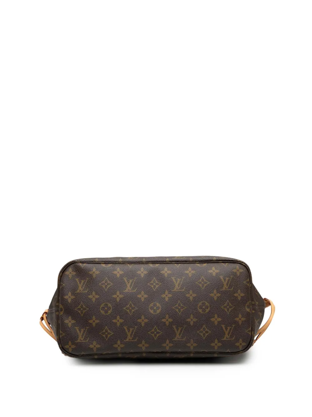 Pre-owned Louis Vuitton 2008 Monogram Neverfull Mm Tote Bag In Brown