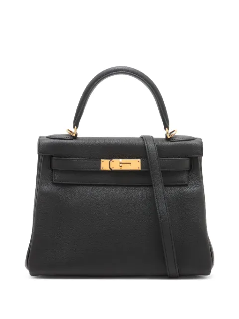 Hermès Pre-Owned 2018 Togo Kelly II Retourne 28 satchel