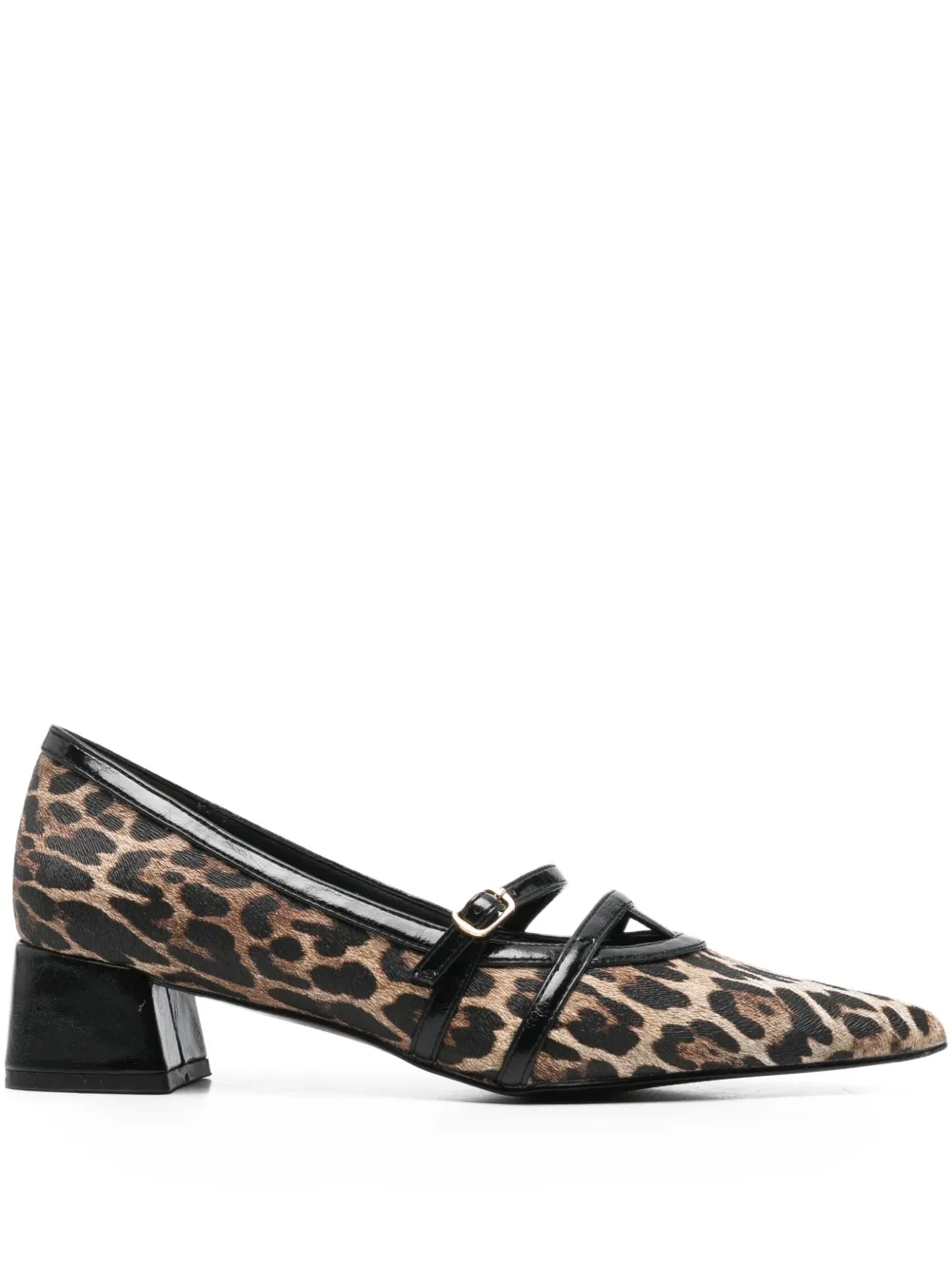 exè Scarpin Grace 611 com salto 40mm | Marrom | Image 1