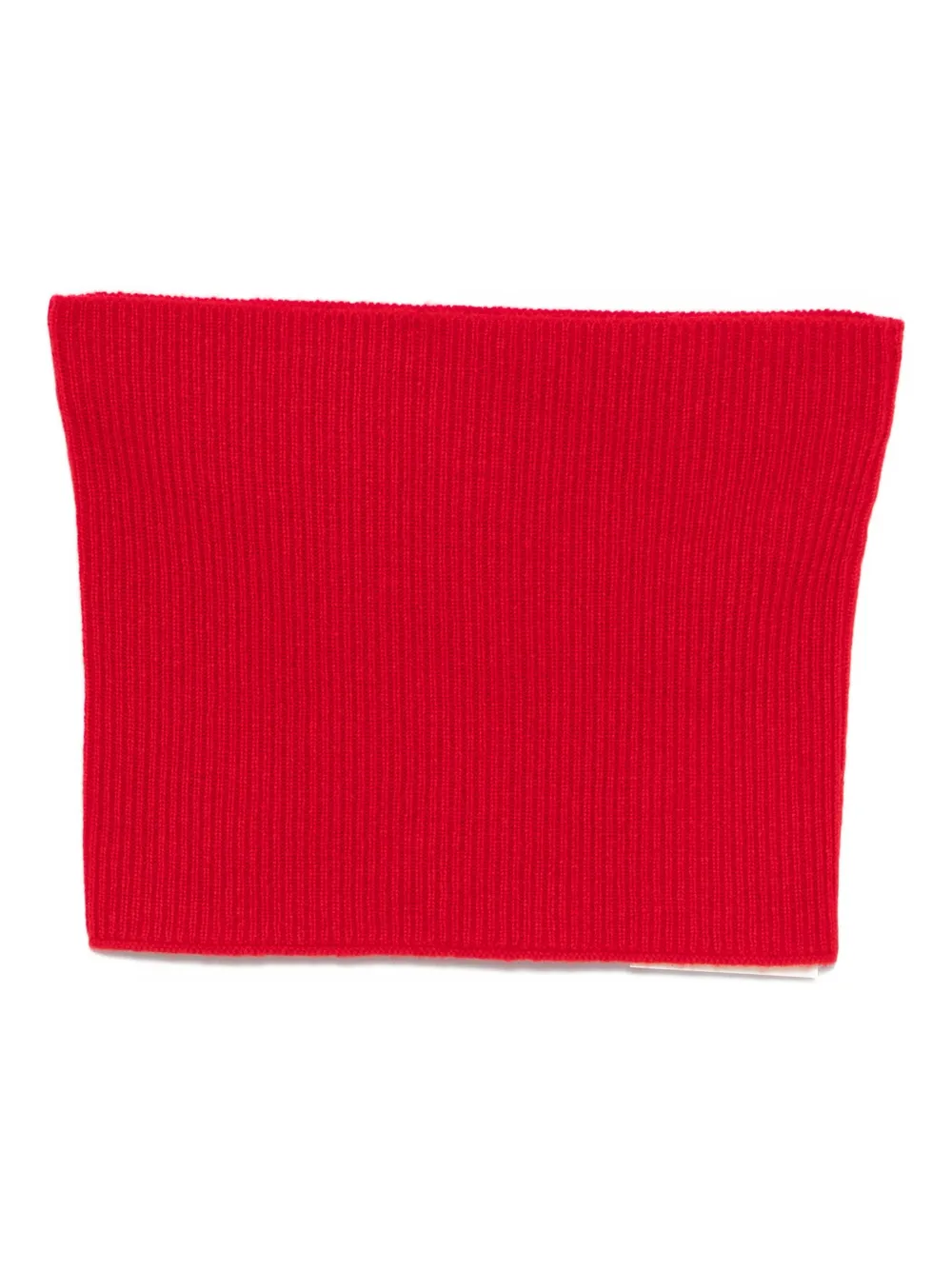 TOTEME ribbed cashmere scarf - Rosso