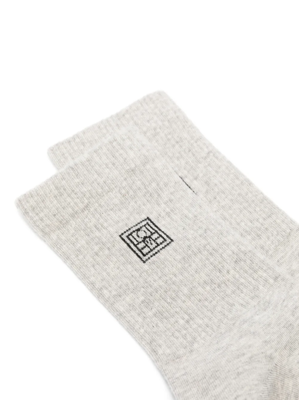 TOTEME monogram-embroidered socks (pack of two) | Image 2