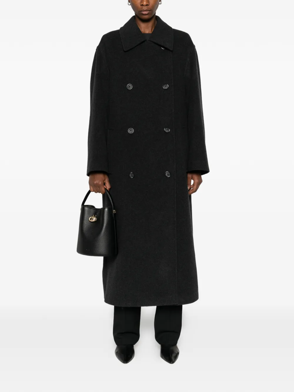 TOTEME Shield buttoned coat | Double Breasted & Peacoats | Image 2