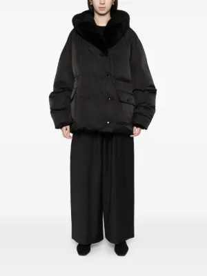Balenciaga Oversized Padded Parka | Black | FARFETCH