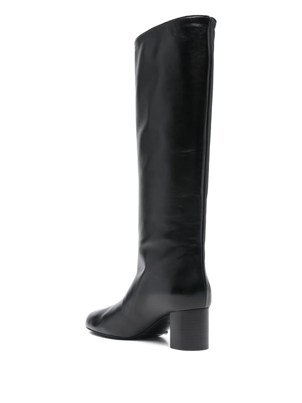 Totême Downtown Nappa Knee-high Boots In Black