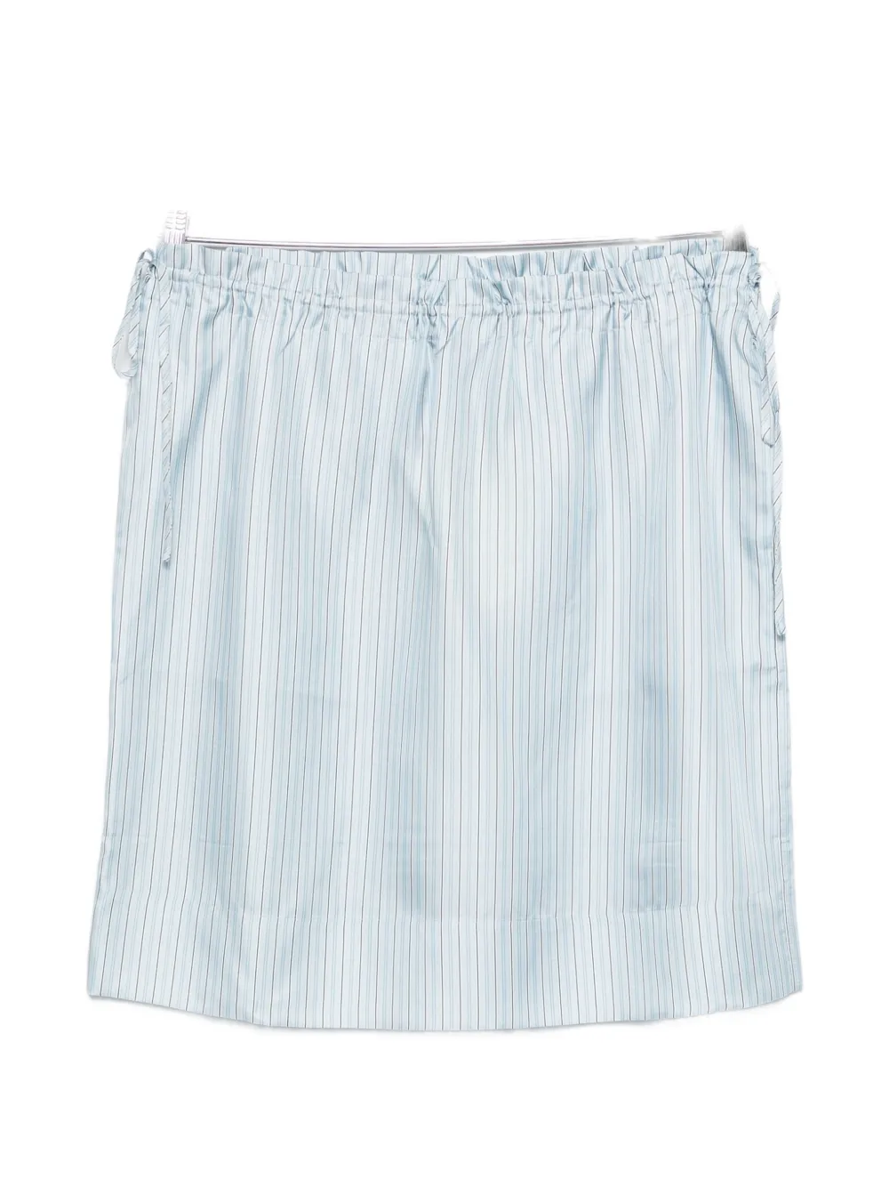 TOTEME striped mini skirt - Blu