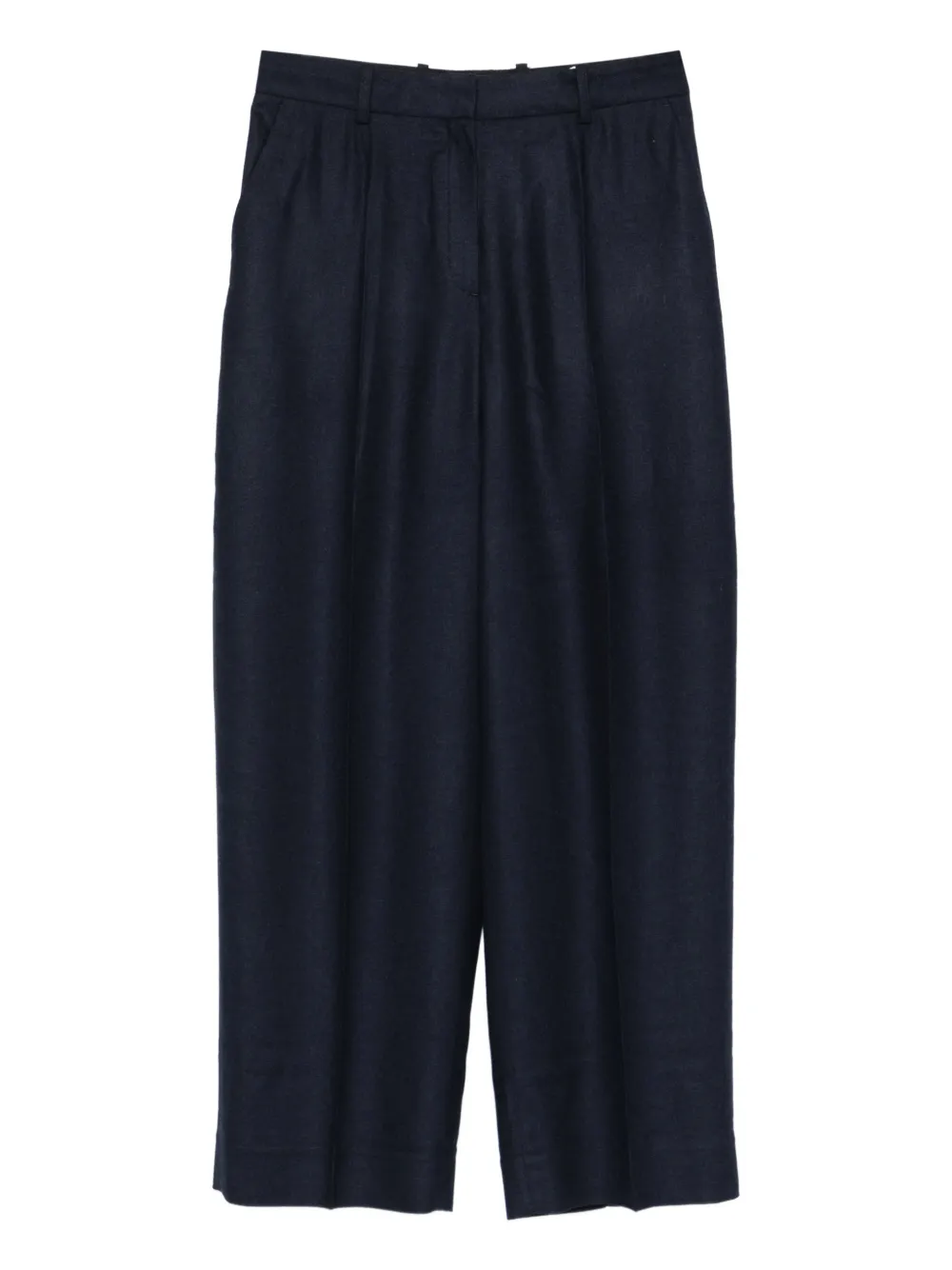 TOTEME flannel trousers - Blau