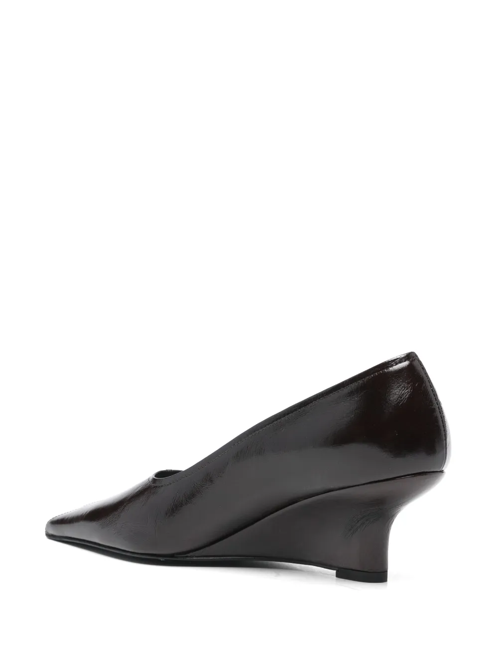 TOTEME 60 mm pumps met sleehak Bruin