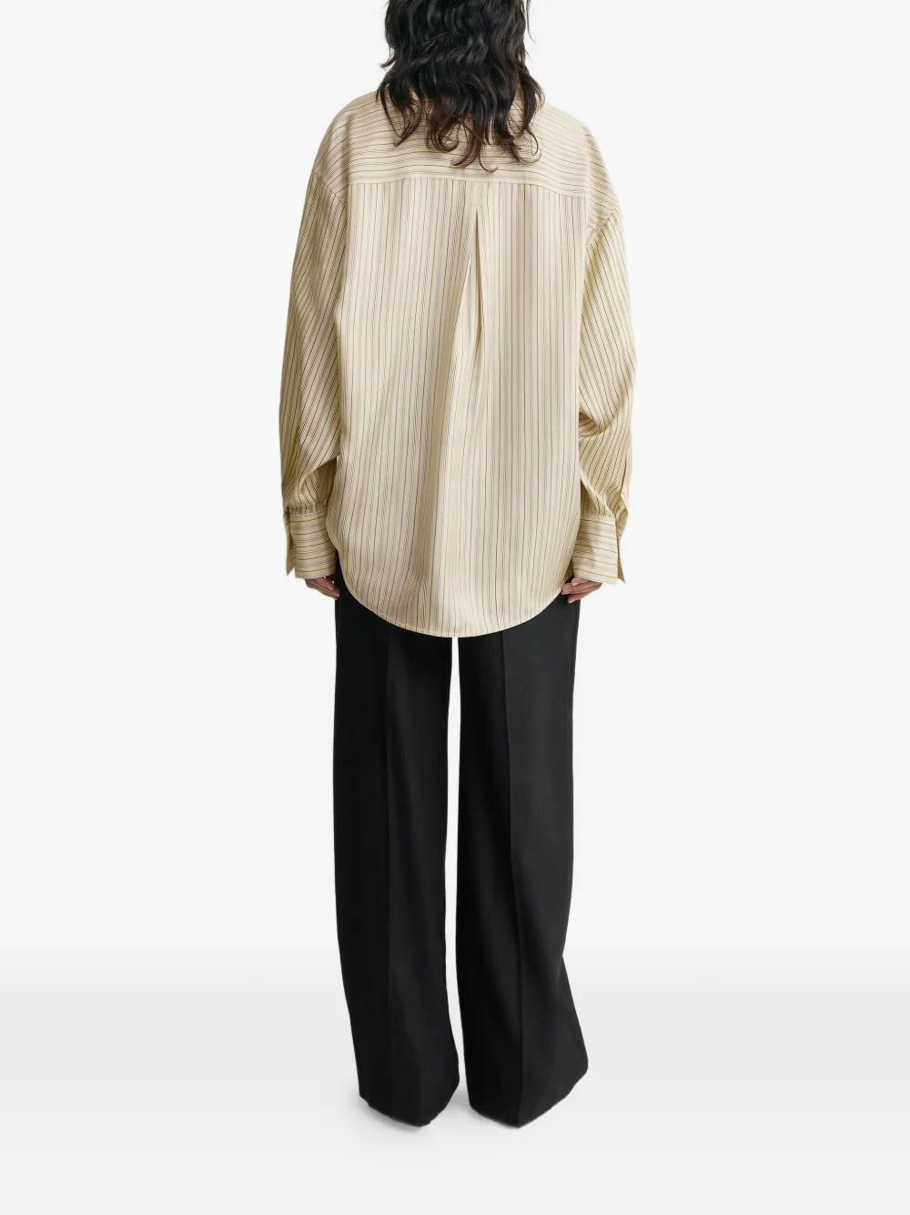 TOTEME Oversized overhemd Beige
