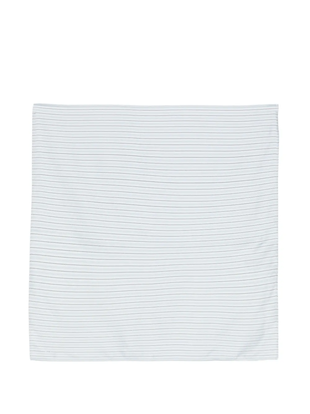 TOTEME striped silk scarf - Blu