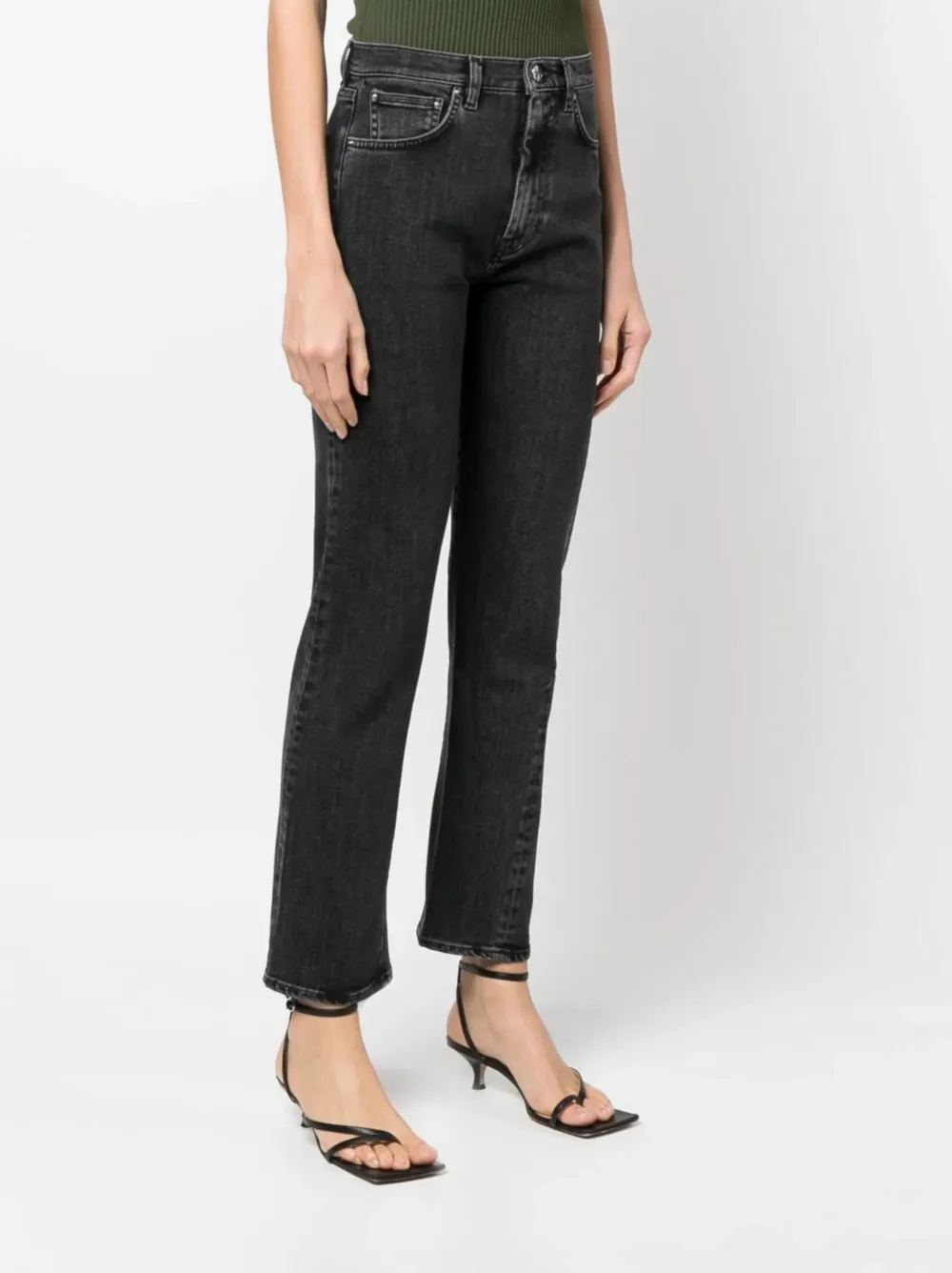 TOTEME Twisted Seam jeans Zwart