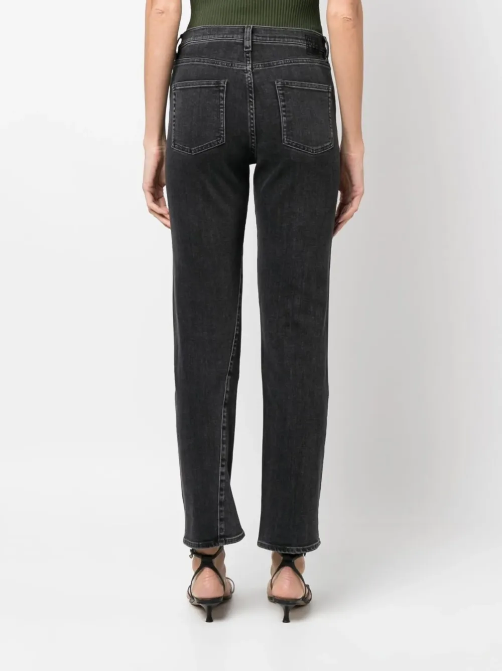 TOTEME Twisted Seam jeans Zwart