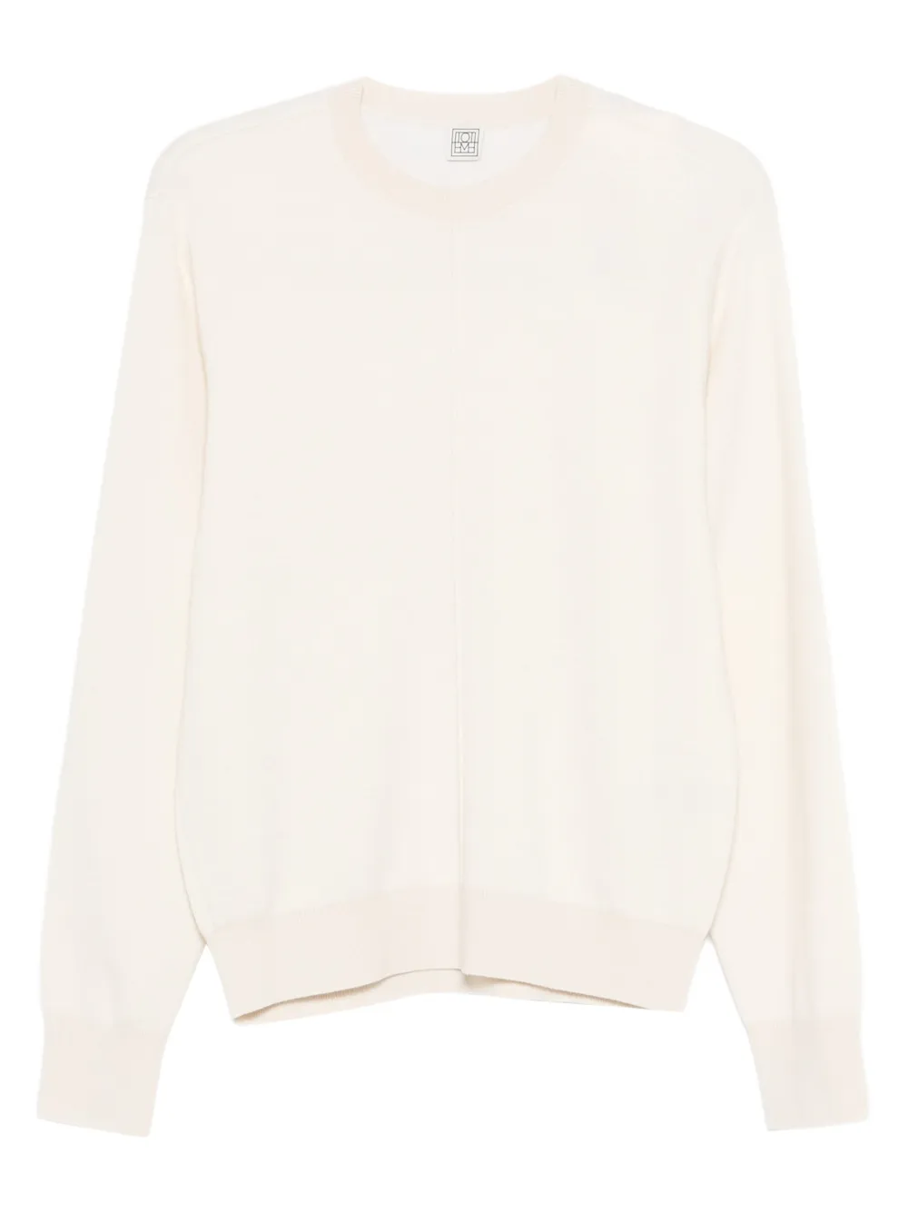 Totême Crew-neck Sweater In Neutral