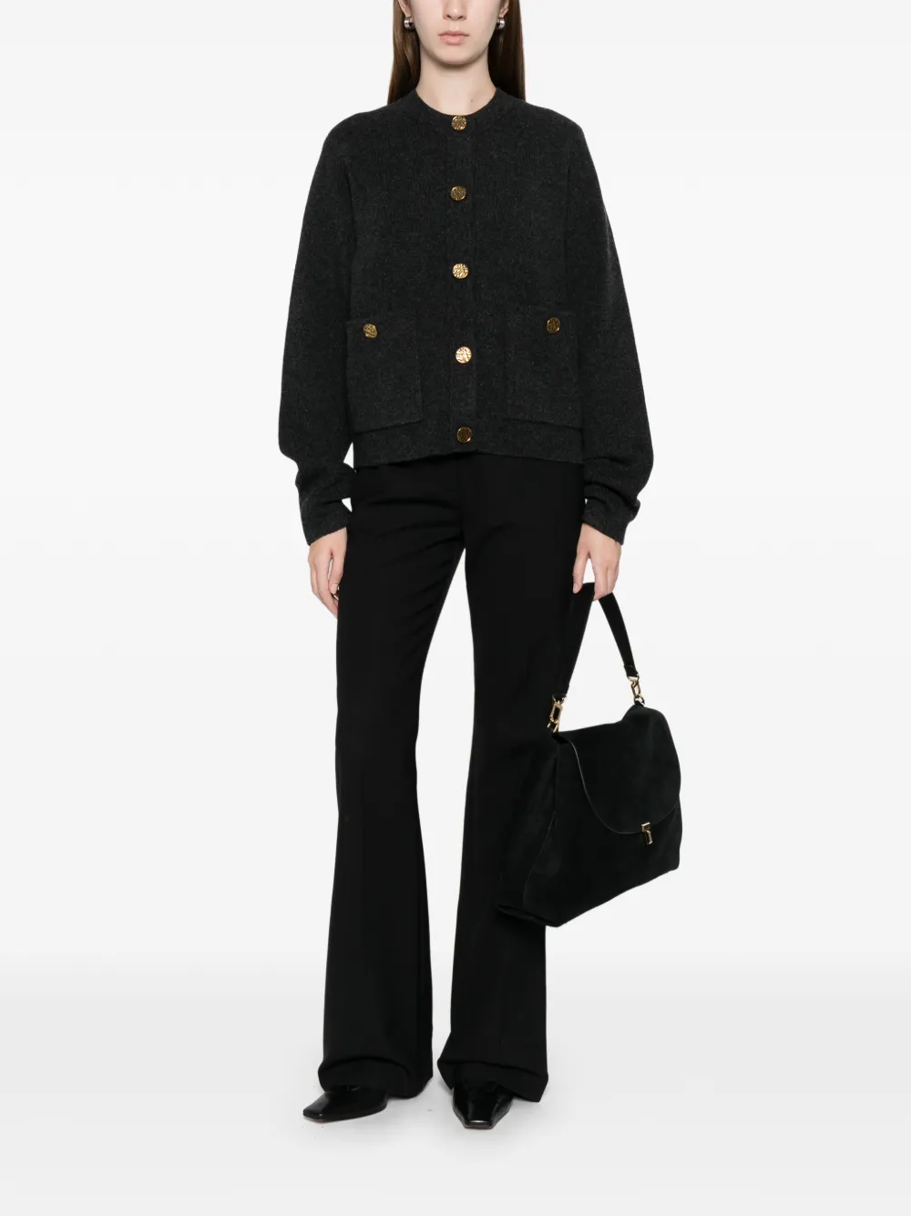 TOTEME hammered-button cardigan | Cardigans | Image 2