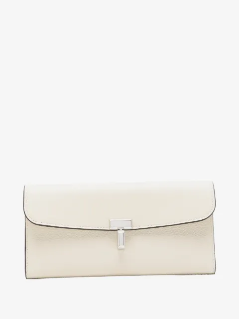 TOTEME T-lock leather wallet