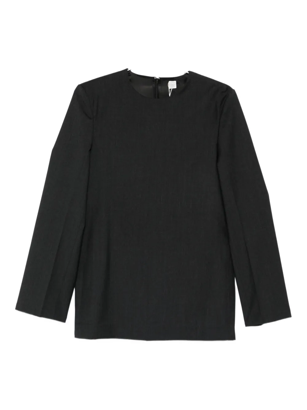 TOTEME long-sleeve blouse - Grigio