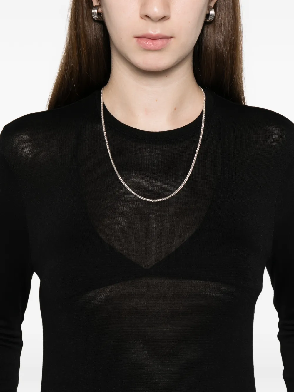 TOTEME T-shirt met lange mouwen Zwart