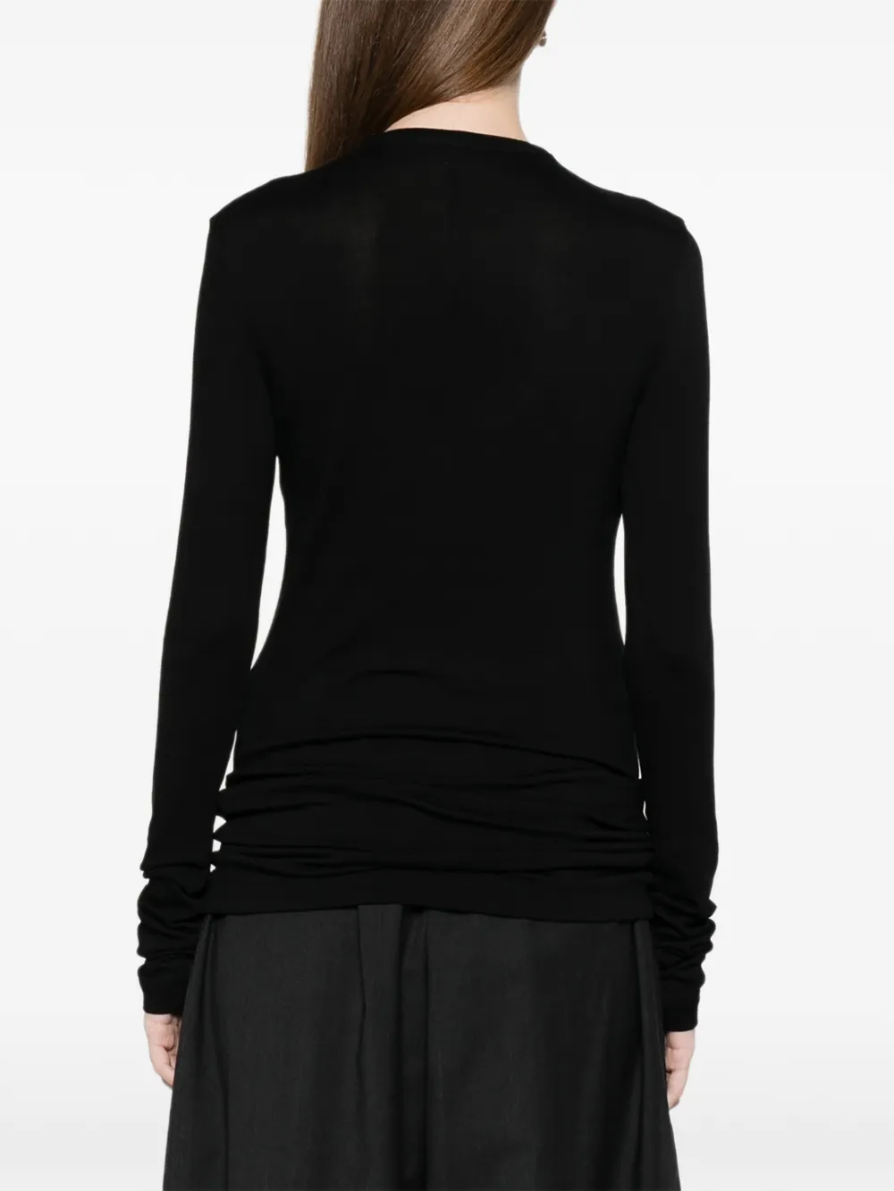 TOTEME T-shirt met lange mouwen Zwart