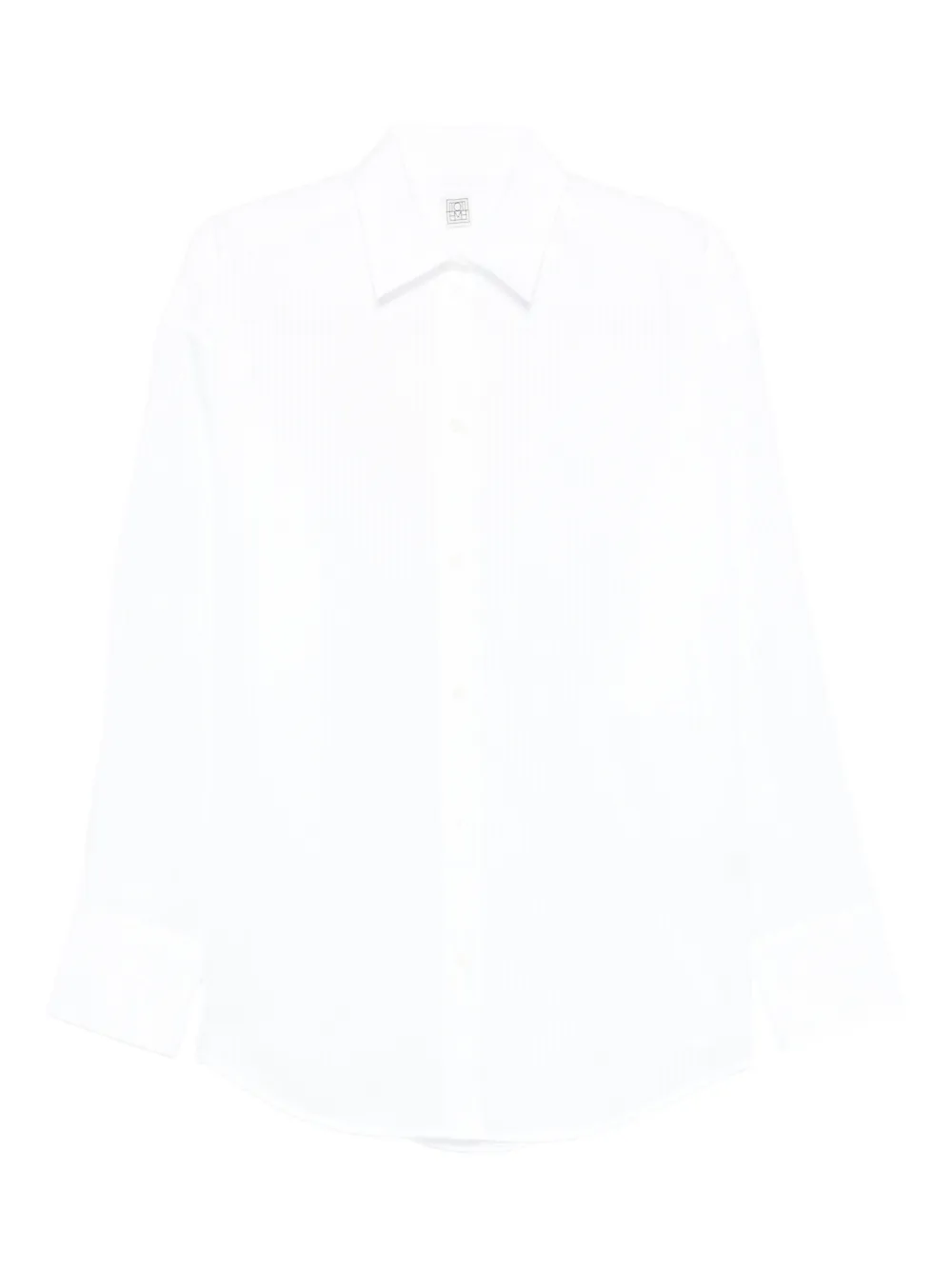 TOTEME camisa con rayas estampadas | blanco | Image 1