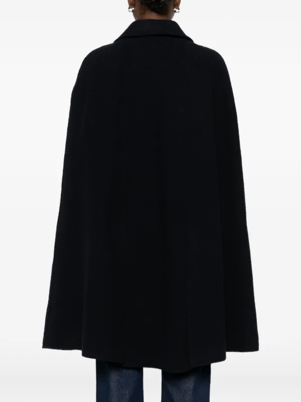 TOTEME ケープコート | ブラック | FARFETCH JP