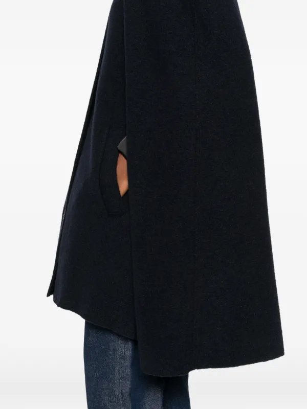 TOTEME ケープコート | ブラック | FARFETCH JP