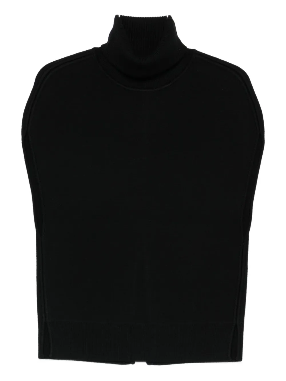 Totême Double-knit Vest In Black
