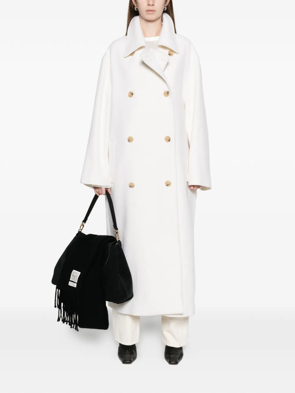 TOTEME double-breasted wool coat | Double Breasted & Peacoats | Image 2