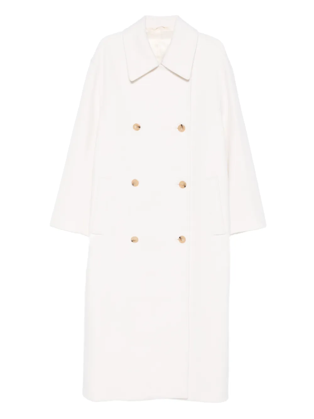 TOTEME double-breasted wool coat | Neutrals | Image 1
