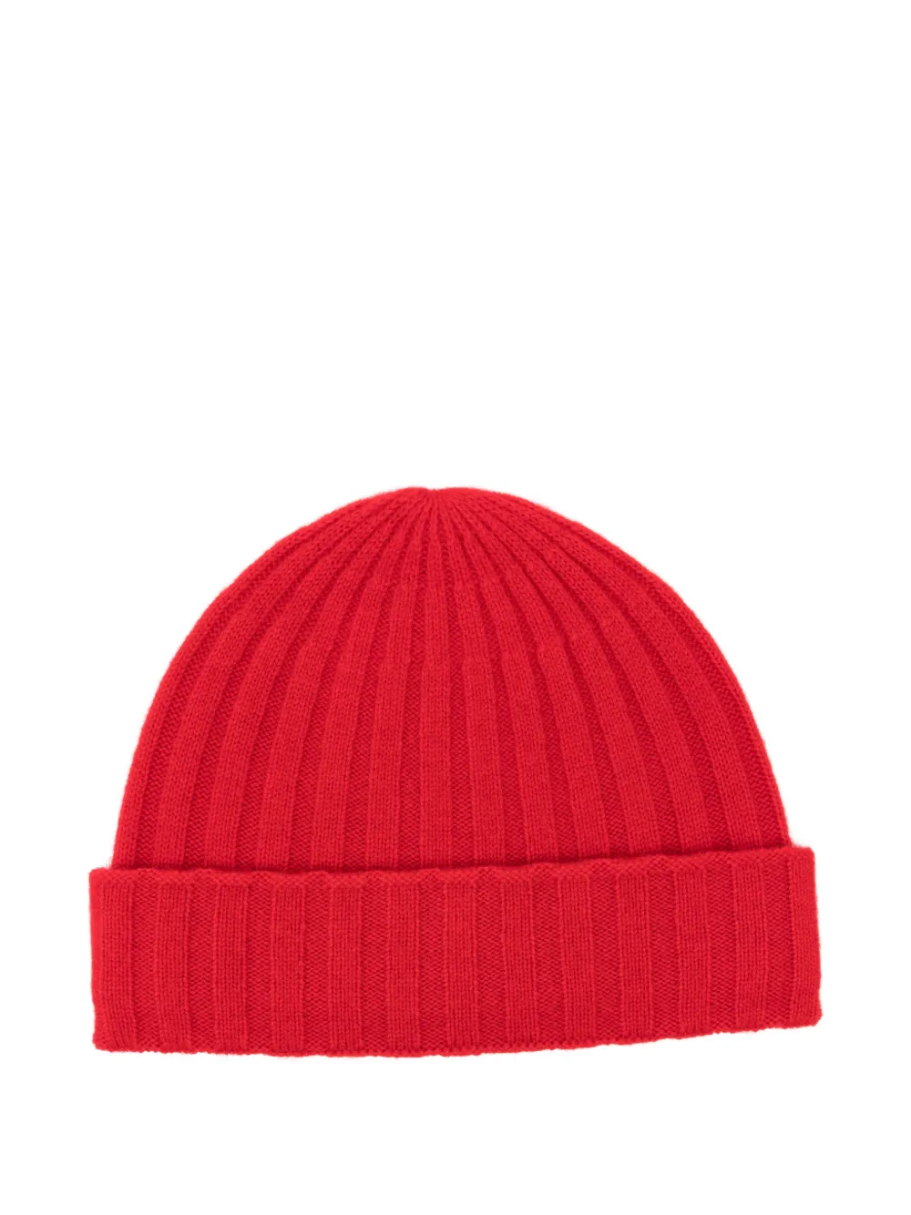 TOTEME ribbed cashmere beanie - Rosso