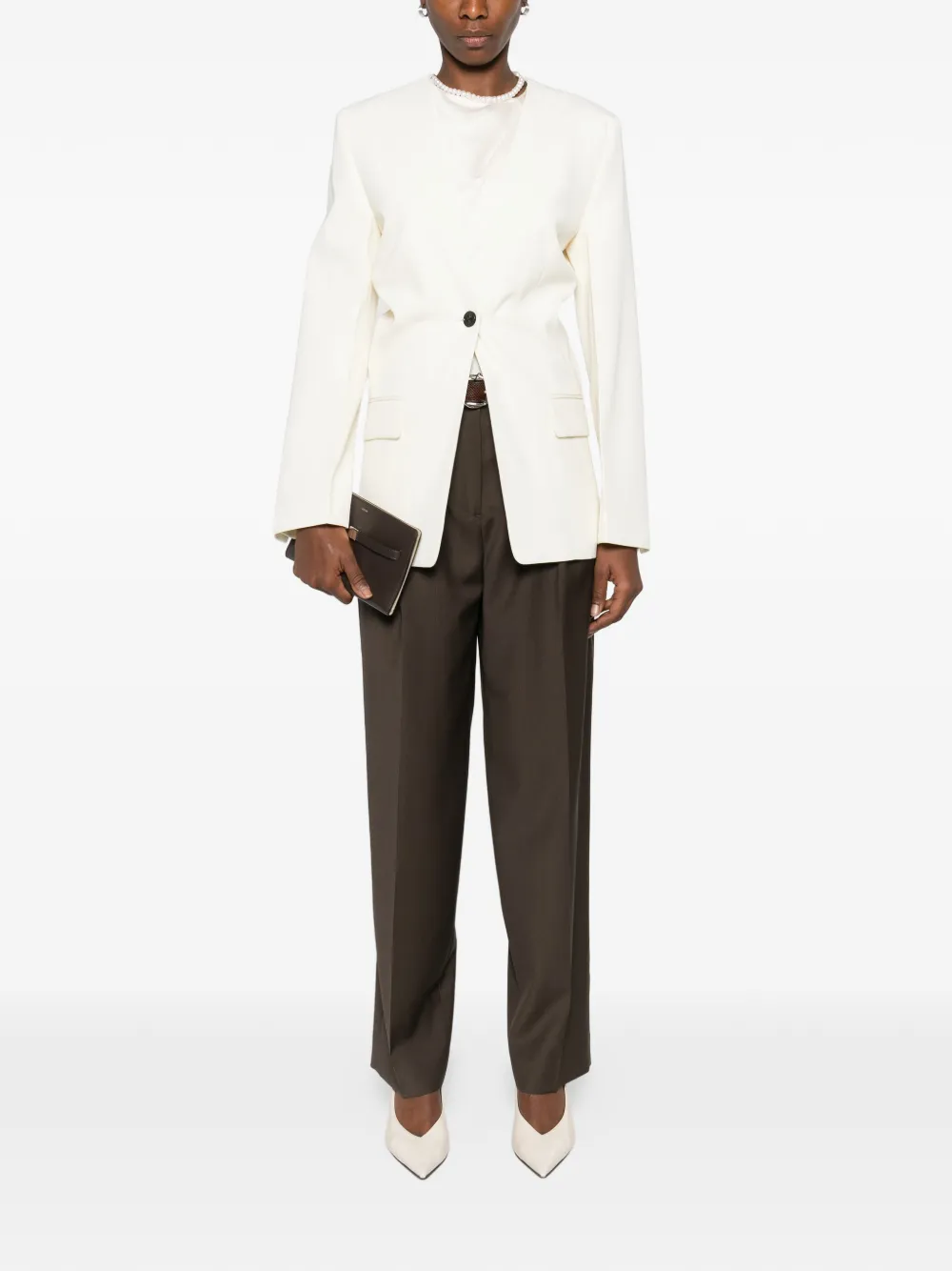 TOTEME Slouch buttoned blazer | Blazers | Image 2