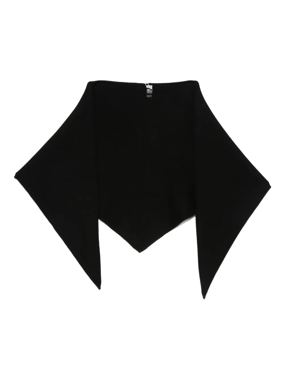 TOTEME triangle scarf - Nero