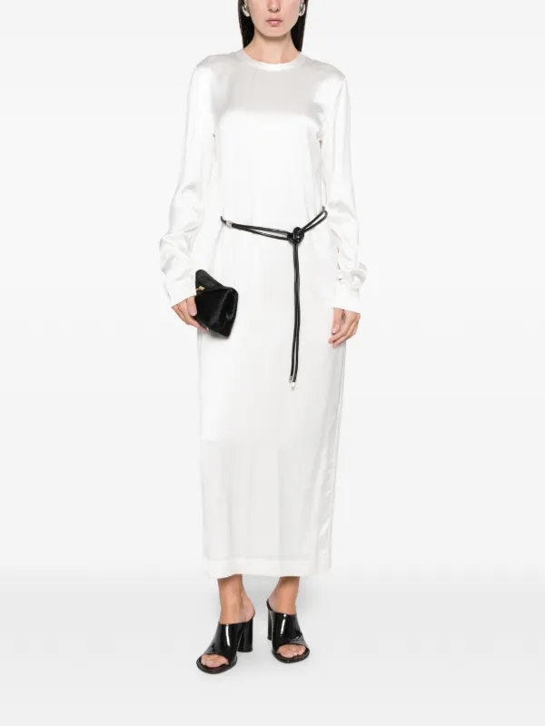 toteme midi dress Toteme Long-sleeve Midi Dress