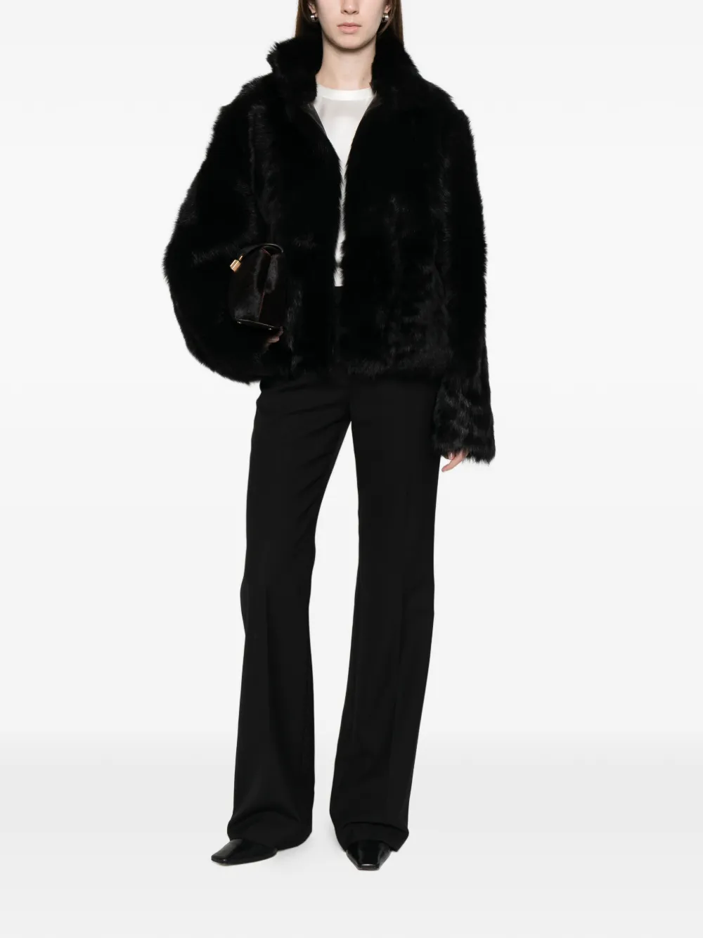 TOTEME silky shearling jacket | Faux Fur & Shearling Jackets | Image 2