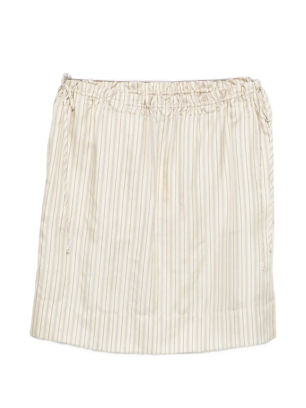 TOTEME striped mini skirt - Toni neutri